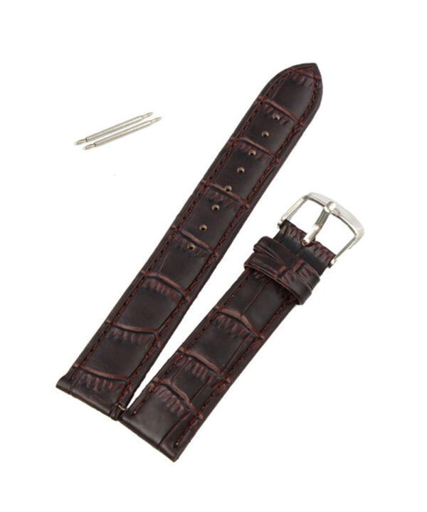 bracelet cuir marron simple