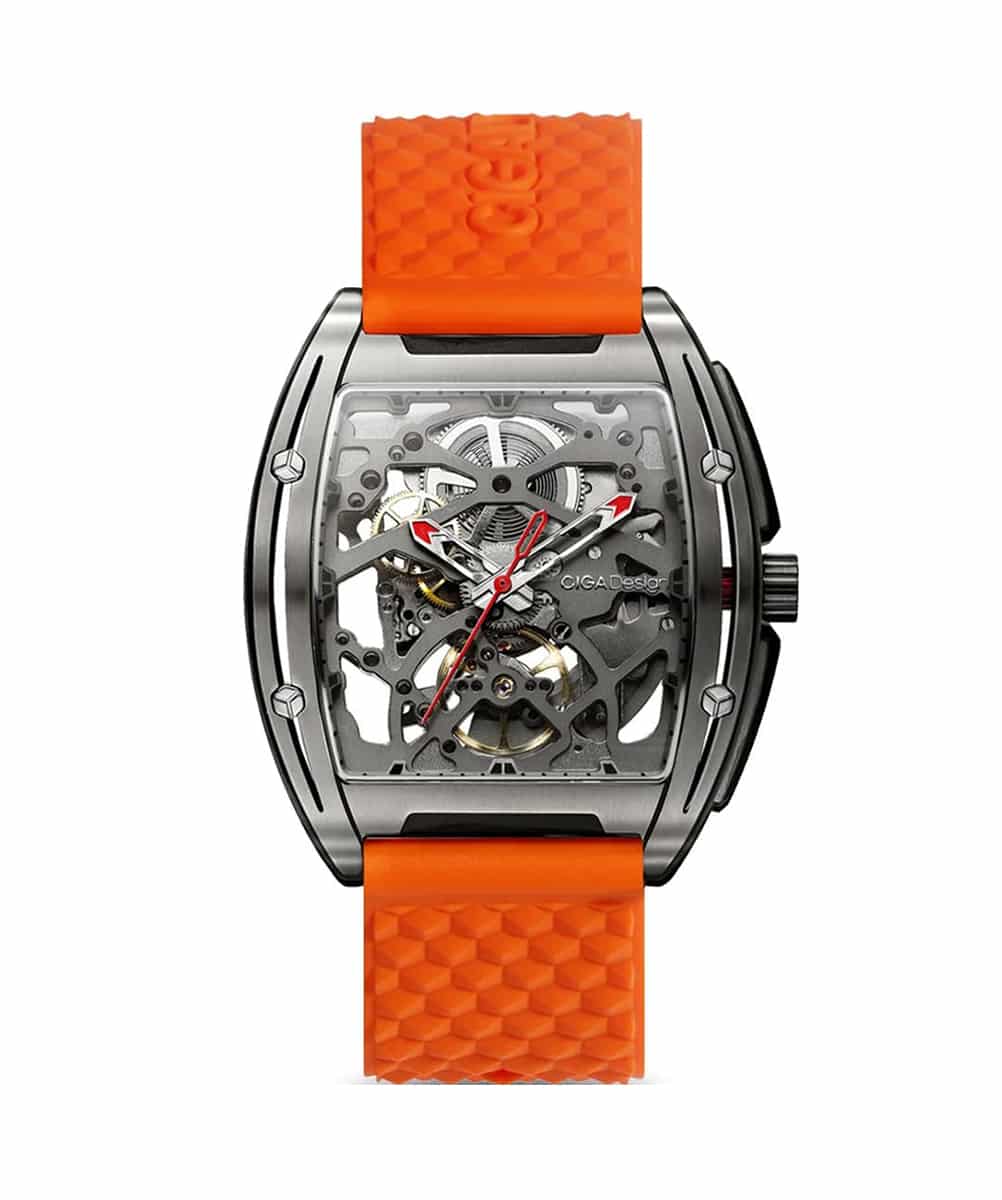 Montre CigaDesign Z-series Titanium Orange Z031-TITI-W15OG