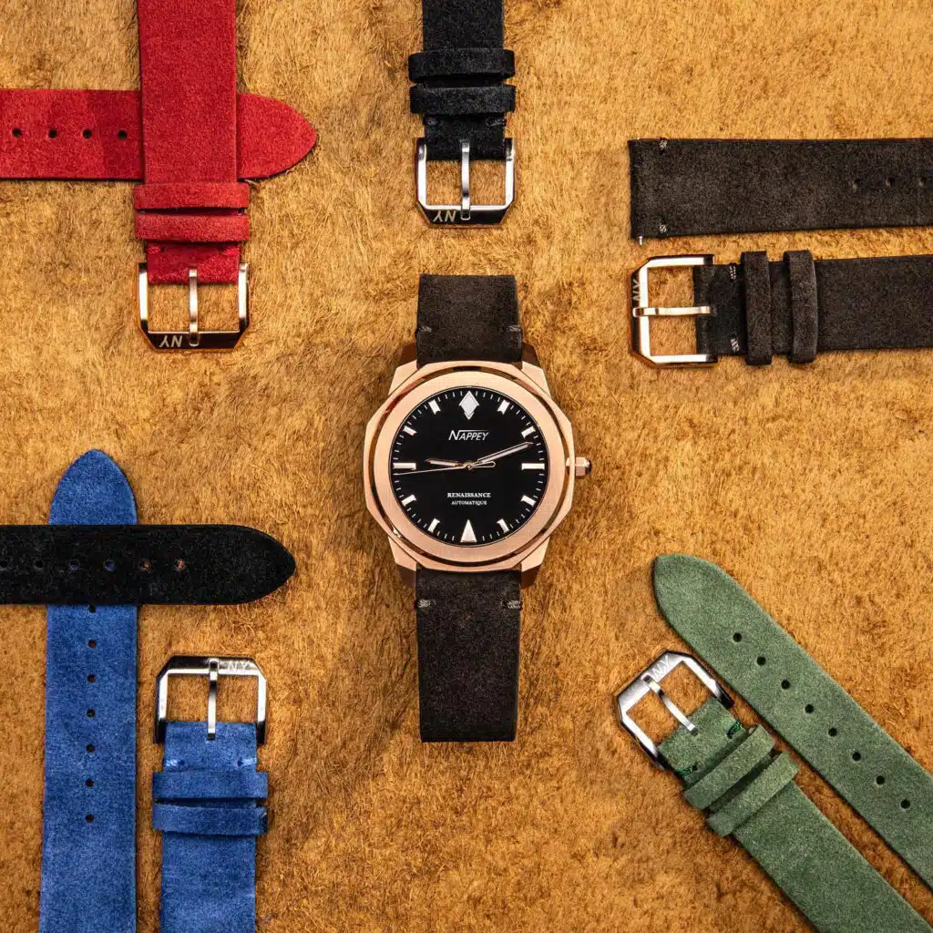 Nappey Renaissance Suede Noir