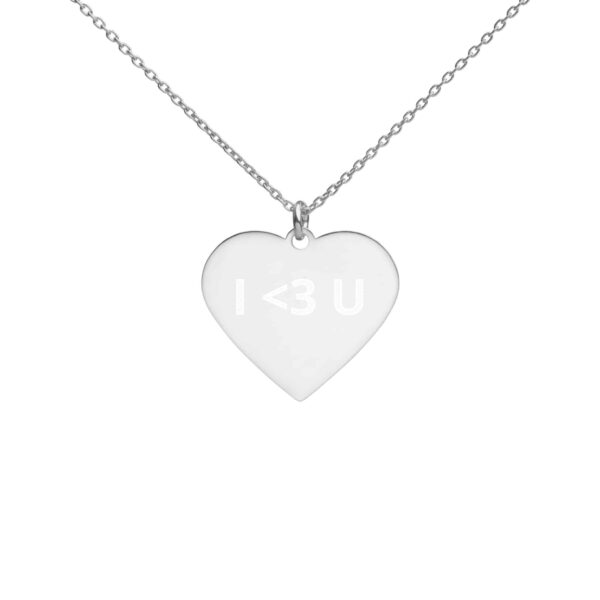 engraved silver heart chain necklace white rhodium coating default 62a87ef1d3b4f