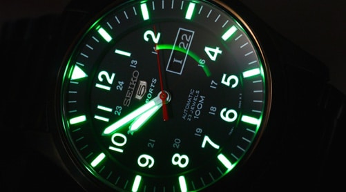 MONTRE SEIKO 5 MILITARY 2 23 JEWELS STEEL