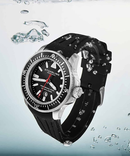 Stuhrling radiant skeleton Noir 935-01