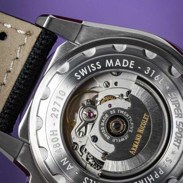 Armand Nicolet JSS SUPER SPORT A480HNA AG P0668NO8 Conteenium 20