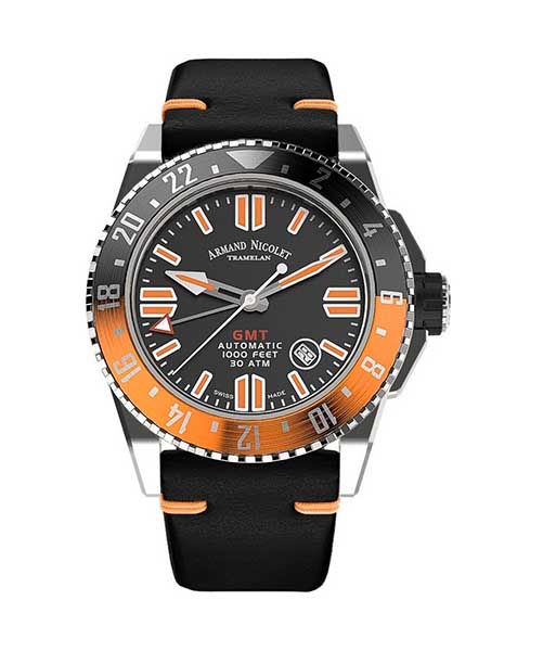 Armand Nicolet JSS Super Sport GMT A486HOA NR P0480NO8 Conteenium 1