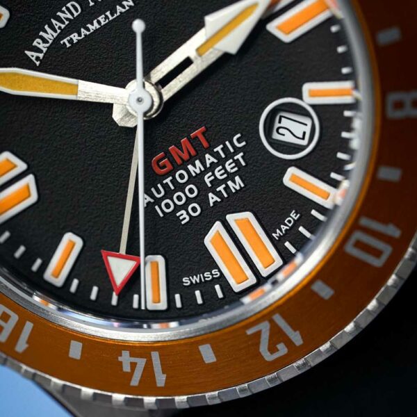 Armand Nicolet JSS Super Sport GMT A486HOA NR P0480NO8 Conteenium 11