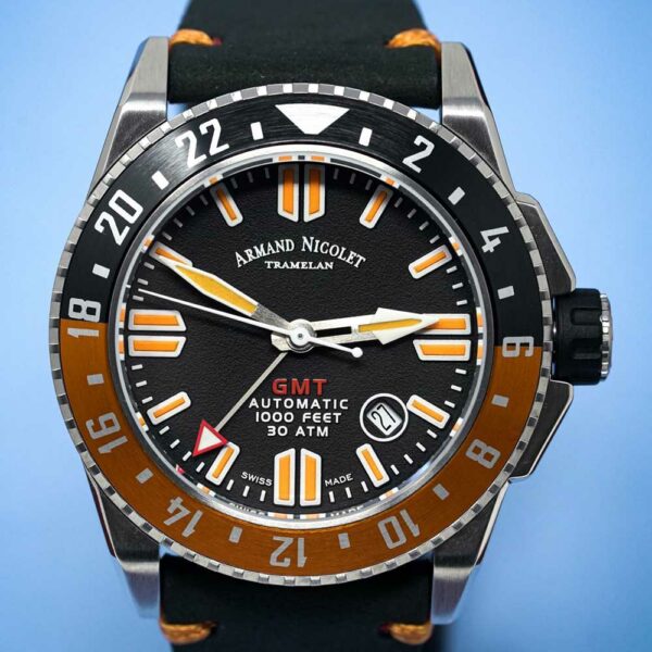 Armand Nicolet JSS Super Sport GMT A486HOA NR P0480NO8 Conteenium 17