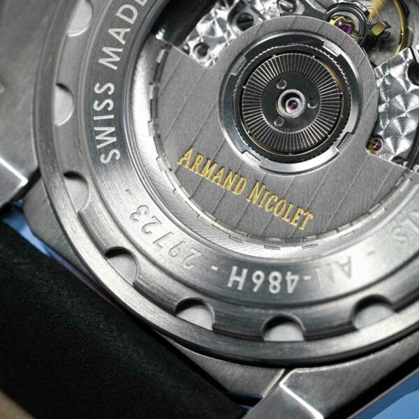 Armand Nicolet JSS Super Sport GMT A486HOA NR P0480NO8 Conteenium 18