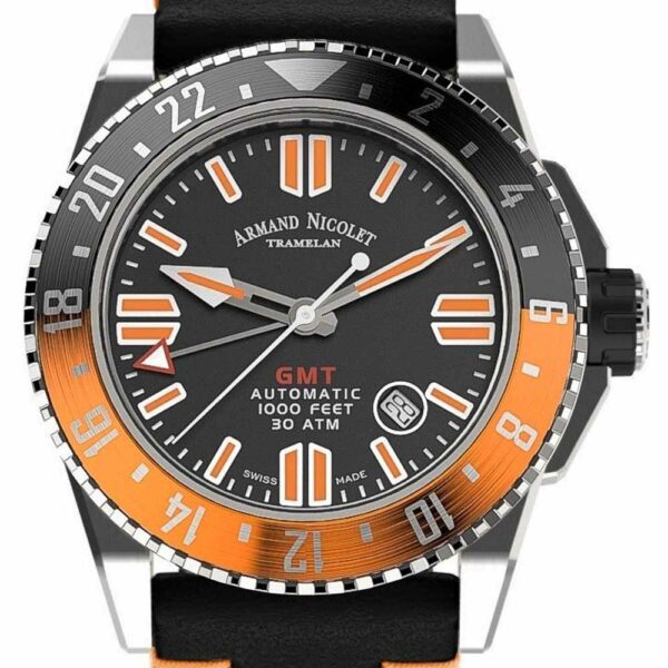 Armand Nicolet JSS Super Sport GMT A486HOA NR P0480NO8 Conteenium 2