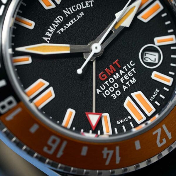 Armand Nicolet JSS Super Sport GMT A486HOA NR P0480NO8 Conteenium 3