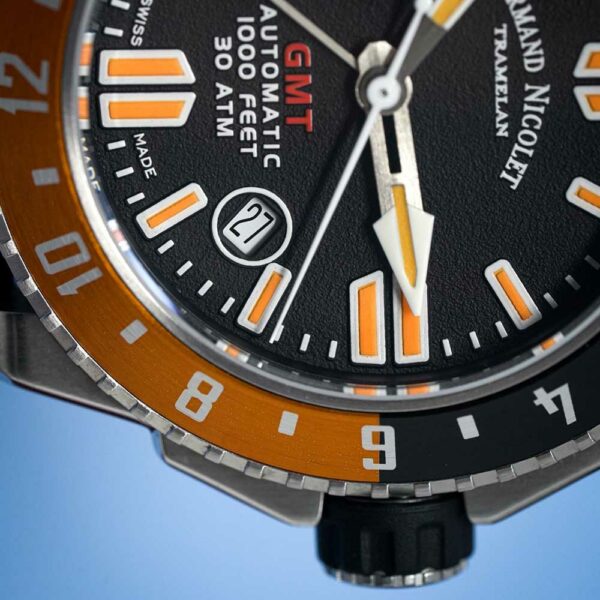 Armand Nicolet JSS Super Sport GMT A486HOA NR P0480NO8 Conteenium 7