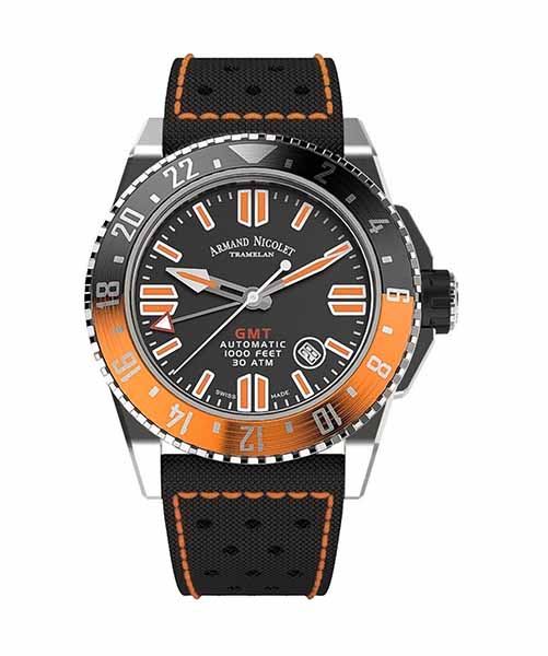 Armand Nicolet JSS Super Sport GMT A486HOA NR P0668NO8 Conteenium 1