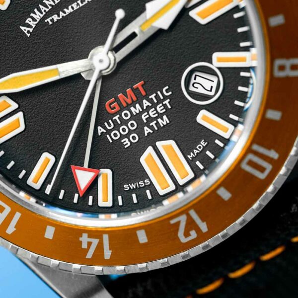 Armand Nicolet JSS Super Sport GMT A486HOA NR P0668NO8 Conteenium 18