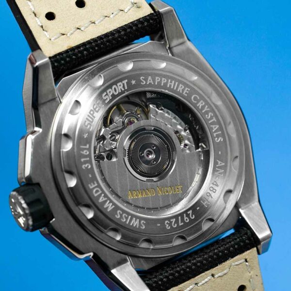 Armand Nicolet JSS Super Sport GMT A486HOA NR P0668NO8 Conteenium 4
