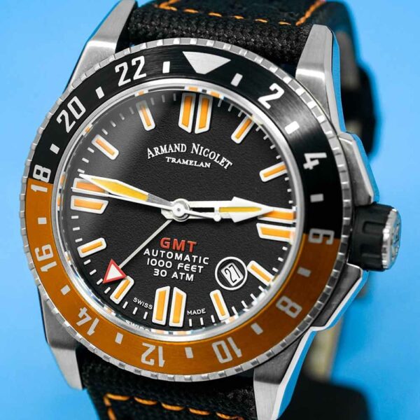 Armand Nicolet JSS Super Sport GMT A486HOA NR P0668NO8 Conteenium 5