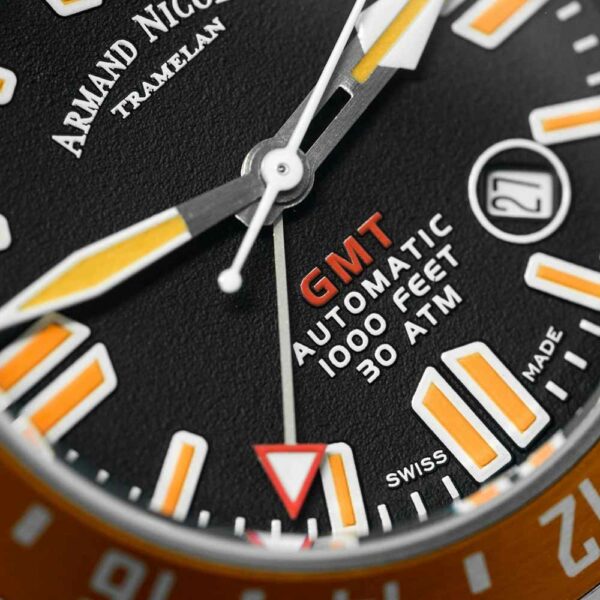 Armand Nicolet JSS Super Sport GMT A486HOA NR P0668NO8 Conteenium 9