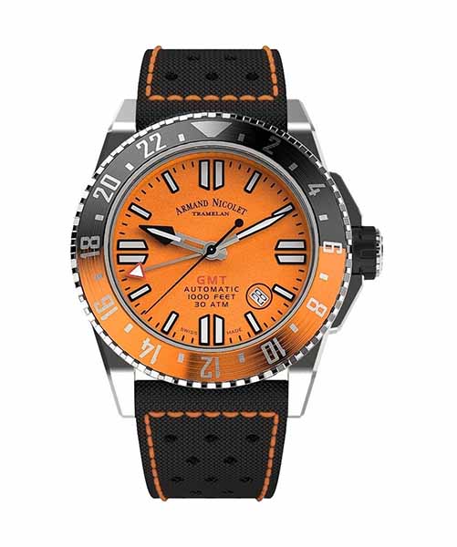 Armand Nicolet JSS Super Sport GMT A486HOA OR P0668NO8 Conteenium 1 1