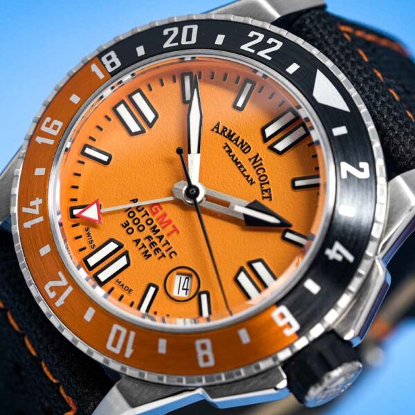 Armand Nicolet JSS Super Sport GMT A486HOA OR P0668NO8 Conteenium 14 1