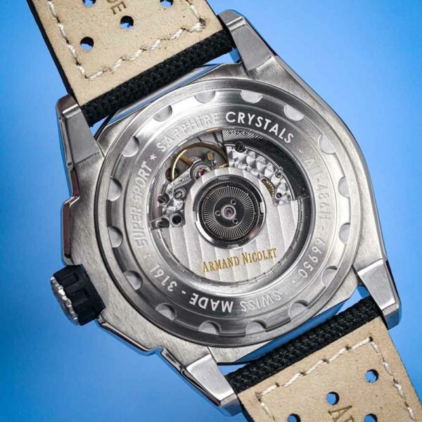 Armand Nicolet JSS Super Sport GMT A486HOA OR P0668NO8 Conteenium 4 1