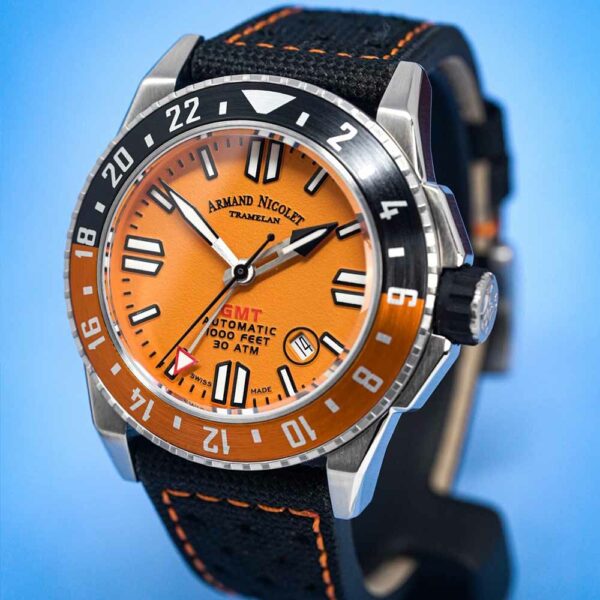 Armand Nicolet JSS Super Sport GMT A486HOA OR P0668NO8 Conteenium 7 1