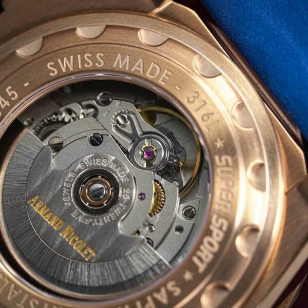 Armand Nicolet JSS Super Sport A480HBS BU P0480BO8 Conteenium 21