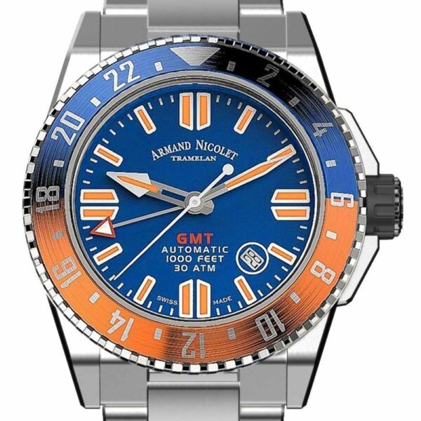Armand Nicolet JSS Super Sport A486HZA BU MA4480AA Conteenium 2