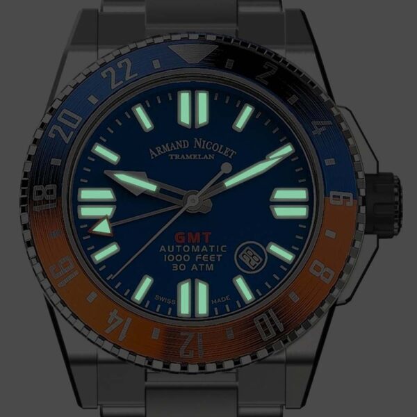 Armand Nicolet JSS Super Sport A486HZA BU MA4480AA Conteenium 20