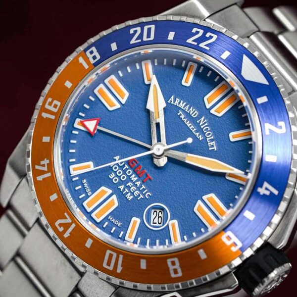 Armand Nicolet JSS Super Sport A486HZA BU MA4480AA Conteenium 5