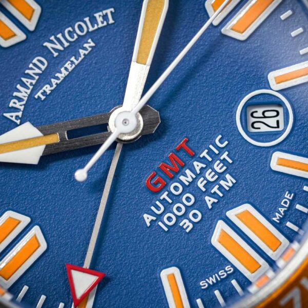 Armand Nicolet JSS Super Sport A486HZA BU MA4480AA Conteenium 7