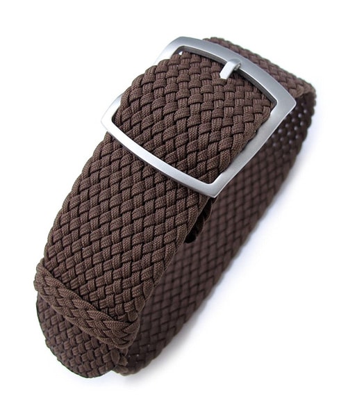 BRACELET PERLON MARRON BROWN STRAP