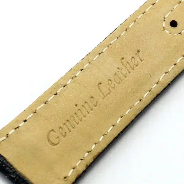 Bracelet Montre Automatique Cuir Bleu