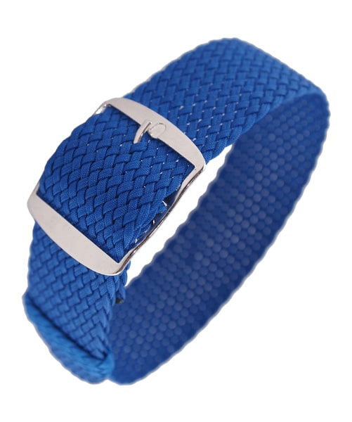 bracelet perlon bleu ciel - 22 mm