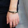 Bracelet Clou de coeur Green Gold Conteenium 2