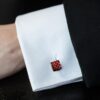 Cufflinks Garnet