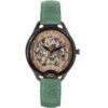 Dwyt ODYSSEY BLACK CUIR GRAINE Emeraude Conteenium 1