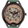 Dwyt ODYSSEY BLACK CUIR GRAINE Emeraude Conteenium 2