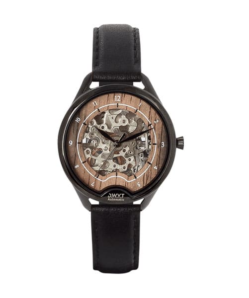 Dwyt ODYSSEY BLACK CUIR LISSE Noir Encre Conteenium 1