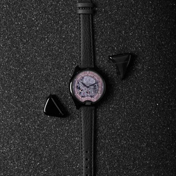 Dwyt ODYSSEY BLACK CUIR LISSE Noir Encre Conteenium 5