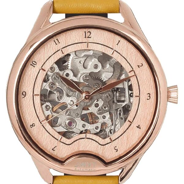 Dwyt ODYSSEY ROSE GLD LISSE jaune moutarde Conteenium 2