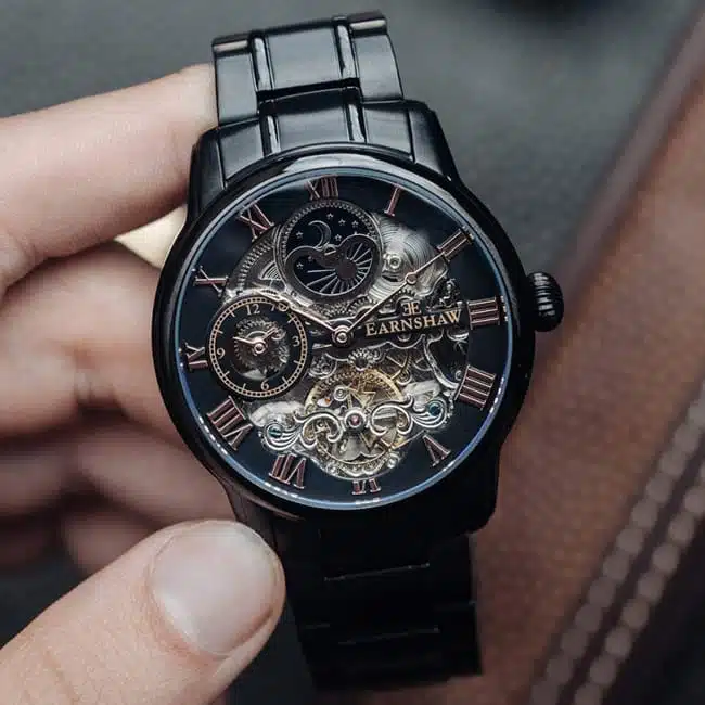 Earnshaw Longetude metal ES 8006 55 Conteenium 9