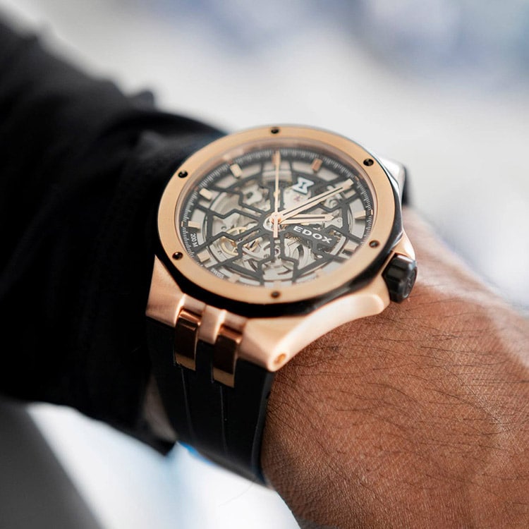 Edox Delfin Mecano 85303 357RN NRN Conteenium 3