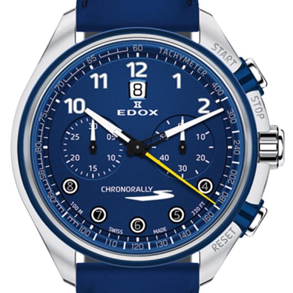 Edox Chronorally S Chronograph Automatic 08005 3BUCBU BUBG Conteenium 2