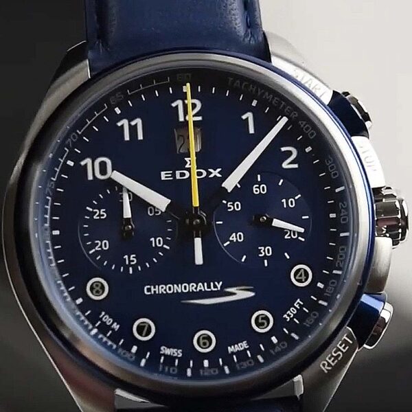 Edox Chronorally S Chronograph Automatic 08005 3BUCBU BUBG Conteenium 4