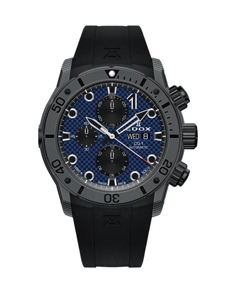 Edox Co 1 Carbon Chronograph 01125 CLNGN BUNN Conteeniumium 1