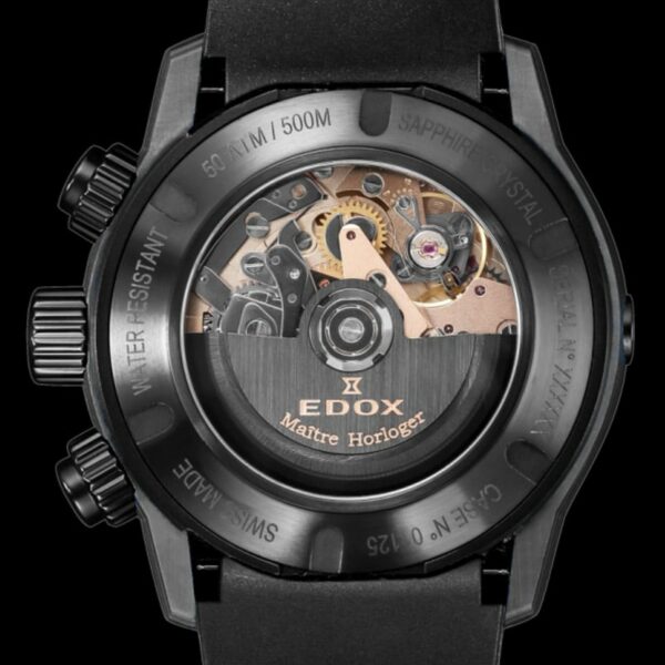 Edox Co 1 Carbon Chronograph 01125 CLNGN BUNN Conteeniumium 6