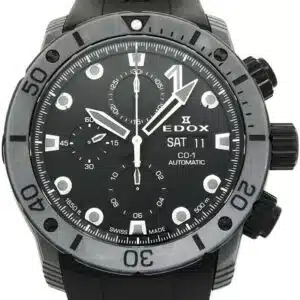Edox Co 1 Carbon Chronograph 01125 CLNGN NING Conteeniumium 2