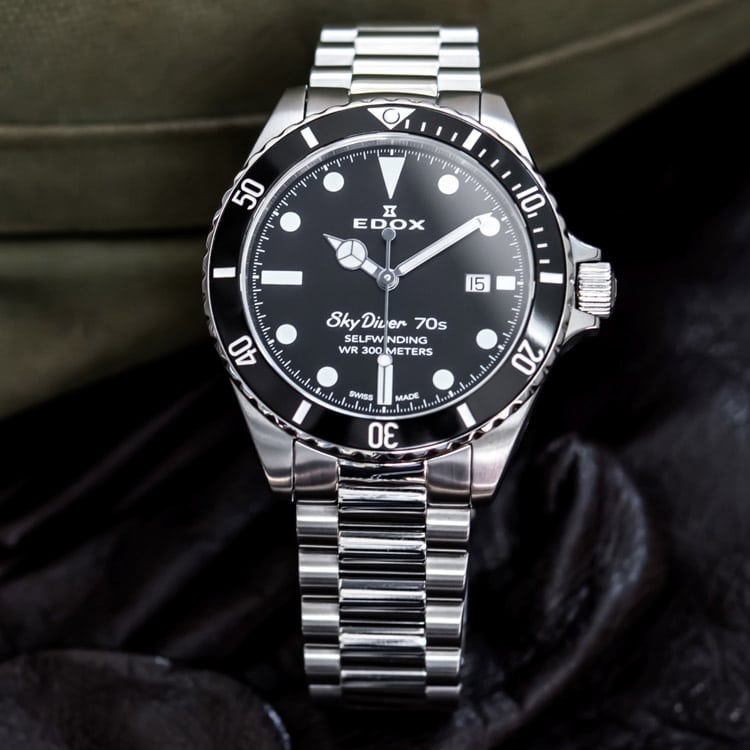 Edox Skydiver 70s automatic 80115 3N1M NN Conteenium 4