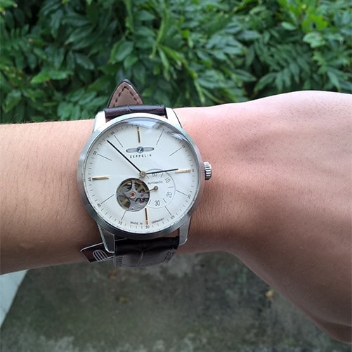 MONTRE ZEPPELIN OPEN HEART FLATLINE FDS