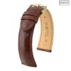HIRSCH GENUINE ALLIGATOR marron1