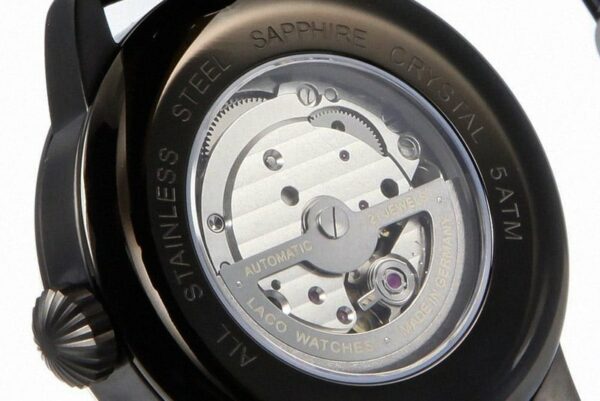 Laco Bielefeld Pilot Automatic Watch Stainless Steel Black 42 mm 861760 7 6202ff1d 2c34 41de a9e2 d1f7c6b3ddb7 2000x