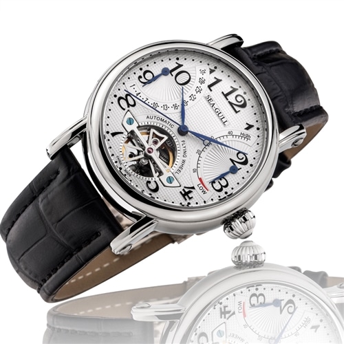 MONTRE SEA-GULL FLYING WHEEL POWER RESERVE